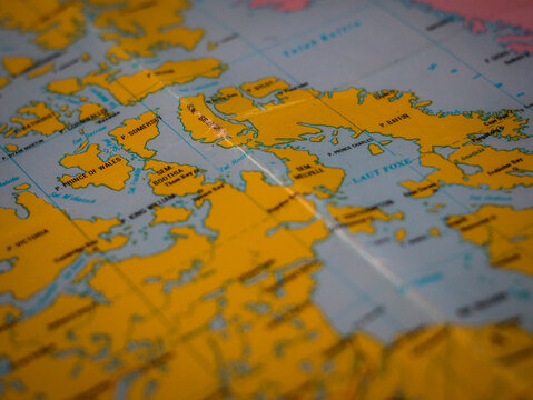 Map of Prince of Wales Island in Alaska