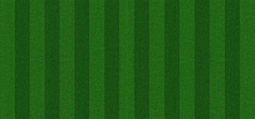 Marking Soccer Field. Top View of Green Grass Field. Stadium Pitch Background. Abstract Grass Turf Pattern. Green Realistic Sport Ground Texture for Football and Baseball Games. Vector Stadium Lines. © VectForest