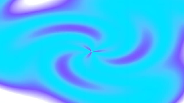 Abstract Swirling Blue and Purple Gradient Background Loop
