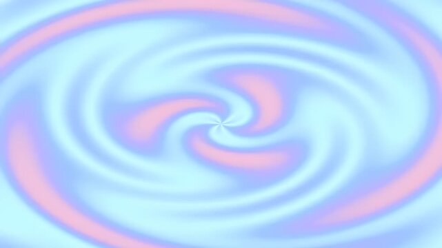 Abstract Swirl Background Loop - Pink and Blue Hypnotic Motion