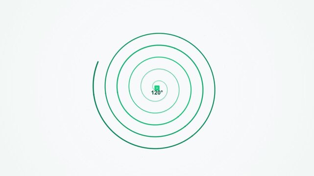 360-degree dynamic route progression, aerial view, 4K