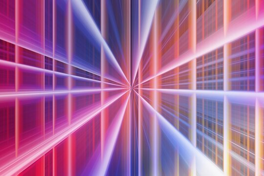Background abstrait quadrillage infini pastel