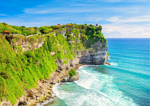 Templo Hindu, Pecatu, Bali, Indon&eacute;sia
