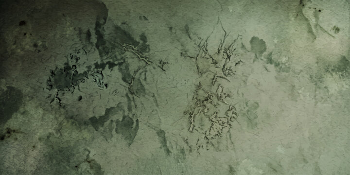 Ancient cave painting depicting mysterious figures, possibly ancient hunters or shamans, rendered in earthy tones on a rough rock surface.