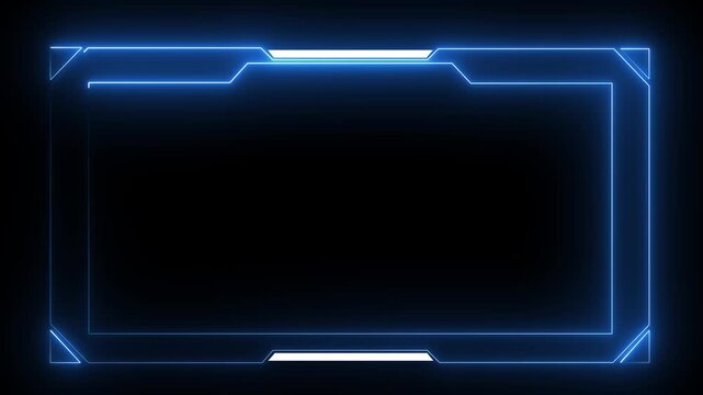 HUD display screen frames, info boxes and UI interface of future technology, modern user interface elements, hud control panel. High tech screen digital hologram window, gaming menu cyber monitoring.