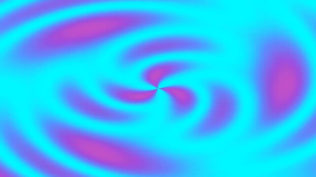 Abstract Swirl Background Loop - Pink and Blue Gradient