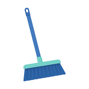 Broom for cleaning. icon.Clean tidy dust cleanup vector symbol