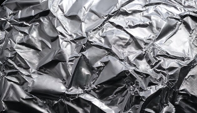 Silver Foil Texture Rough Paper Abstract Background