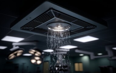 Obraz premium Advanced Ventilation System in Modern Operating Theater Environment