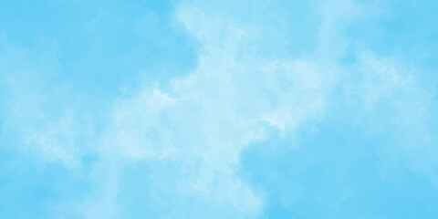 Obraz premium Light blue abstract watercolor background with soft white cloudy textures for design backdrops wallpapers and banners. A gentle watercolor wash with subtle cloud and mist effects