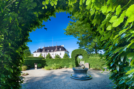 Marselisborg Palace in Aarhus, Denmark