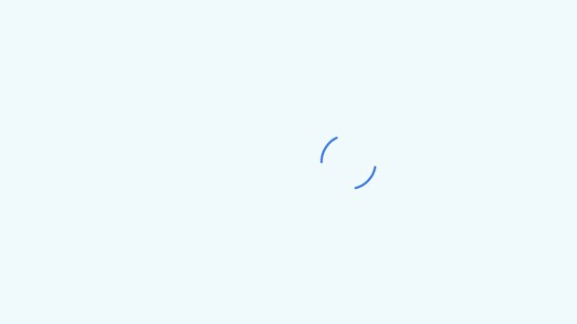 Minimalist blue loading spinner animation for web and app interface 4k progress