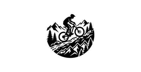 Dynamic Motocross Rider Vector Illustration © Gacor
