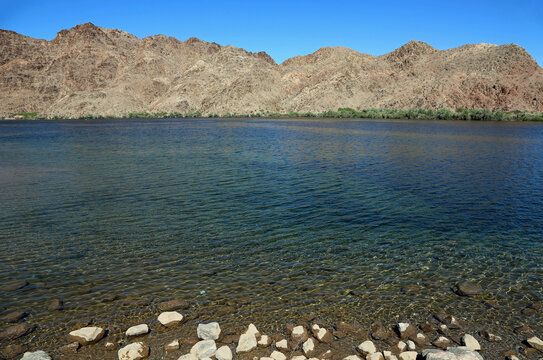 Arizona shore of Colorado River, Arizona