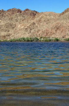 Surface of water vertical - Colorado River, Arizona