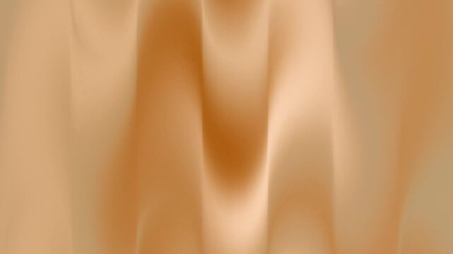 Abstract Gold Silk Fabric Wavy Motion Background