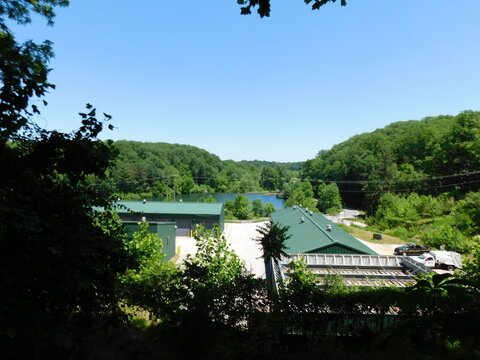 Skyview from hilltop of Loch Raven Reservoir