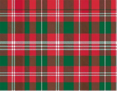 tartan or madras xmas plaid pattern