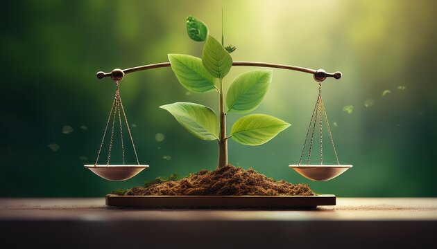 Plant Soil Scale Balance Environment Nature Growth Ecology Green Earth