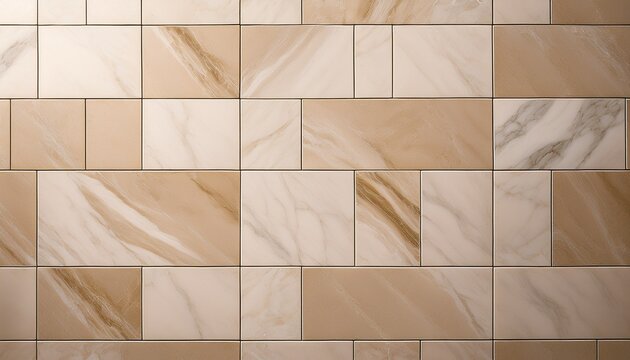 Light Beige Marble Tiles With Subtle Shadow Patterns And Fine Veining Full Hd K Stock Image Download