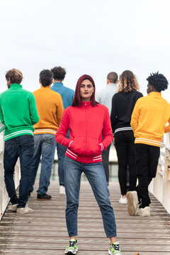 Vibrant fashion: colorful full zip sweatshirts