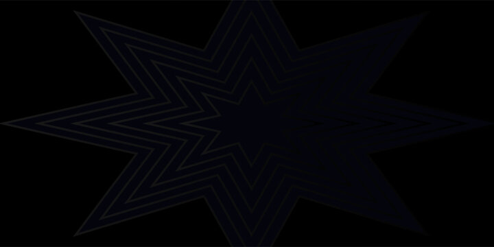 Modern dark blue gradient vector background with abstract geometric octagram star shape pattern for corporate business presentation or islamic banner