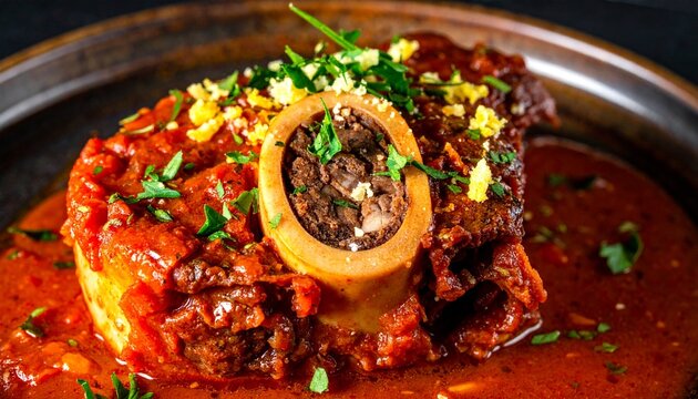 Italian Osso Buco with Gremolata Finish