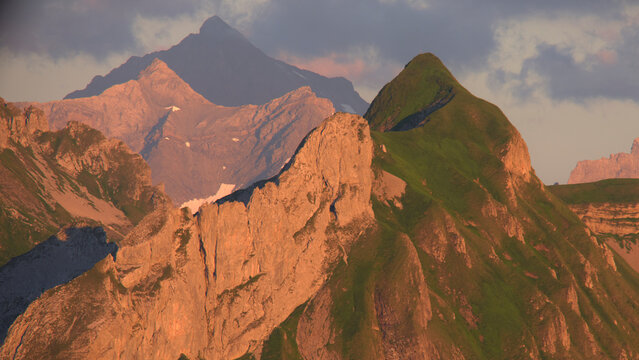 Majestic Mountain Landscape in Stoos, Canton of Schwyz, Switzerland