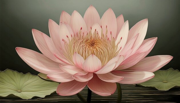 Pink Water Lily