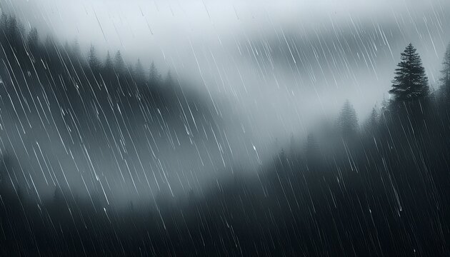 Fog And Rain Texture Overlay
