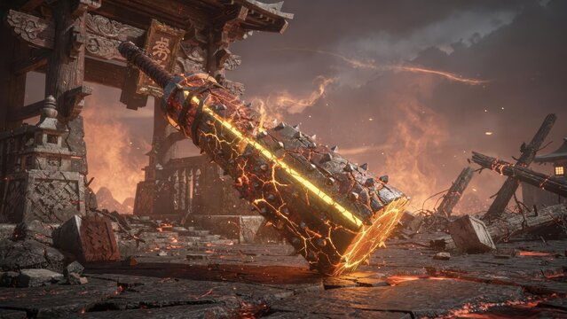 Divine Sacred Weapon Photorealistic Game Render｜神聖なる武器 フォトリアルゲーム