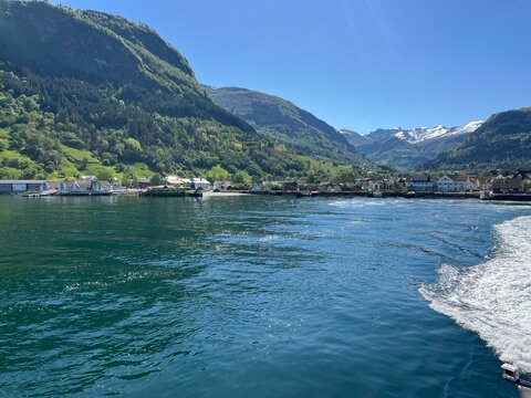 Sognefjord (King of the Fjords) in Norway, Nordic Countries	