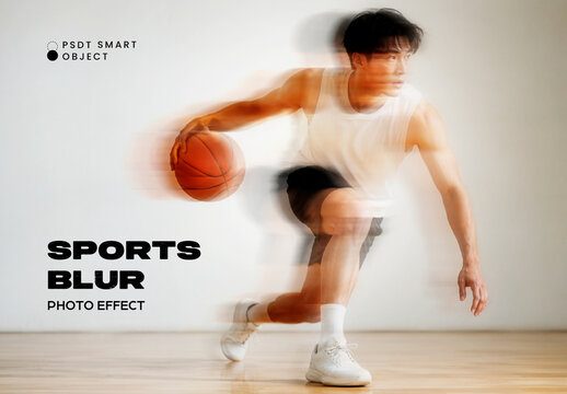 Sports Blur Photo Effect