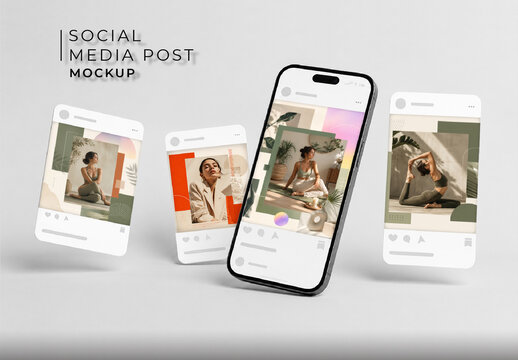 Instagram Social Media Post Mockup