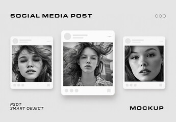Instagram Social Media Post Mockup