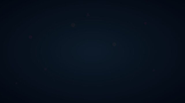 Animated finance tracker demo interface