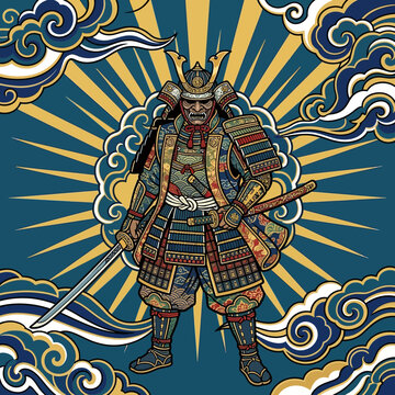 Samurai Warrior Japanese Warrior Warrior Armor Warrior Sword