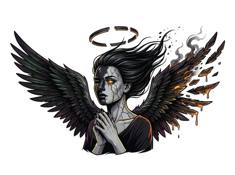 Broken Angel Wings Images – Browse 2,653 Stock Photos, Vectors