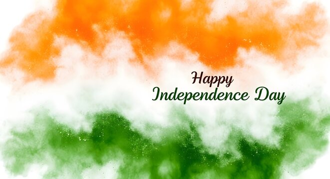 Vibrant india independence day celebration background