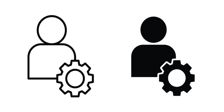 User gear icon