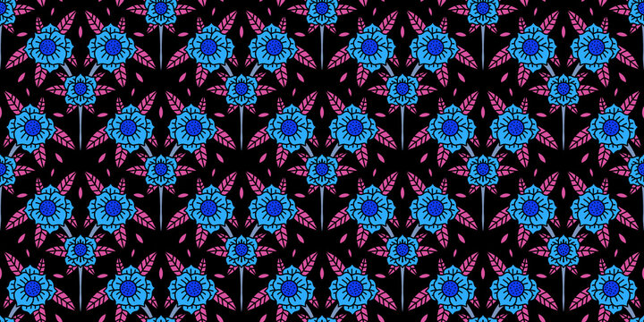 pattern deign batik illustration art traditional