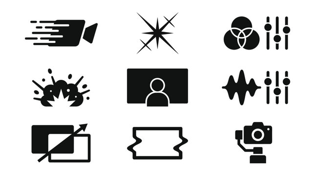 Black icons on white background.