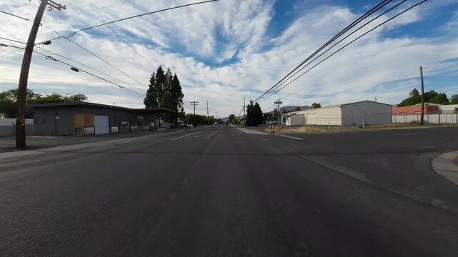 Oregon Klamath Falls 05 Front View Driving Plates Northwest USA Ultra Wide