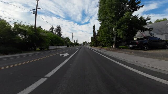 Oregon Klamath Falls 06 Front View Driving Plates Northwest USA Ultra Wide
