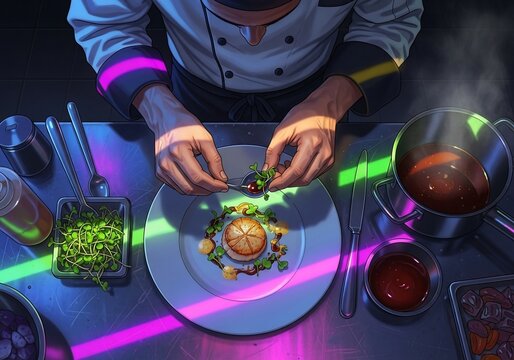 Neon Kitchen Alchemy