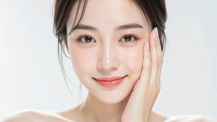 Fototapeta premium 綺麗な女性のビューティーイメージ