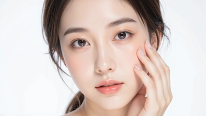 Fototapeta premium 綺麗な女性のビューティーイメージ