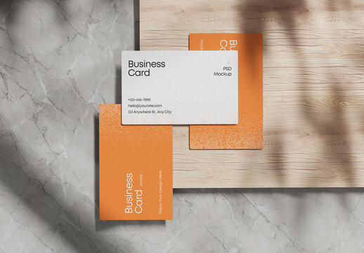 Minimal Business Card Mockup