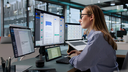 Focused Document Manager Using Laptop