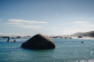 big boulder in sea pools  © SWOF.ph